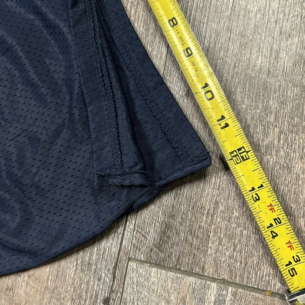 Vintage 80s Champion Mesh Athletic Shorts Mens L Blue Nylon Gym Made in USA L